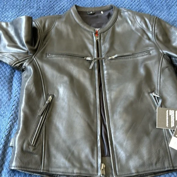 First classic leather jacket NWT - Picture 14 of 14